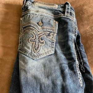 Like New Rock Revival Skinny Jeans Size 34